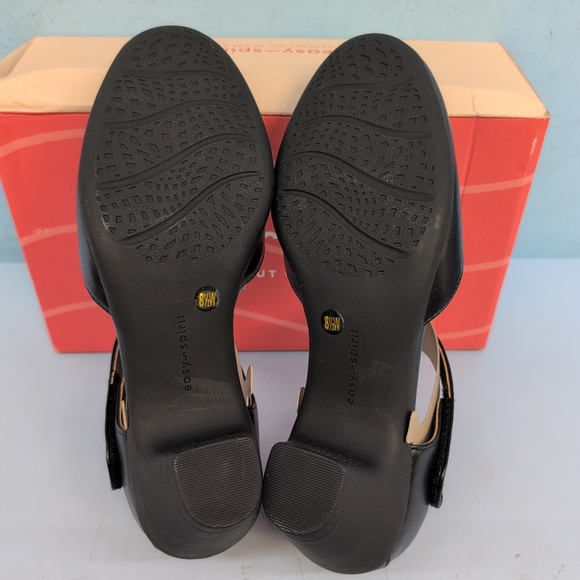 Easy Spirit Casity Mary Jane Women's Heel Pumps US 8.5 W Black - Picture 8 of 13
